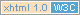 Valid XHTML 1.0 Transitional